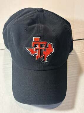 Desert Cactus Texas Tech Red Raiders Embroidered Logo Baseball Cap